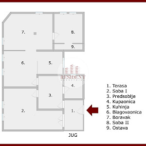 NAJAM - ZAGREB Centar, prostran 4soban stan 127 m2 ZA RADNIKE, 4. kat, top lokacija