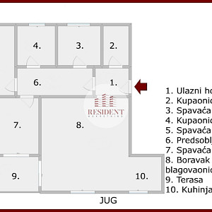 GORNJI BUKOVAC Prostran 4soban stan 94 m2 + 2 parkinga, mirno okruženje, terasa, spremište