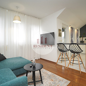 RENT - LJUBLJANICA Modern 2 bedroom apartment 60 m2, 2nd floor, top location, loggia