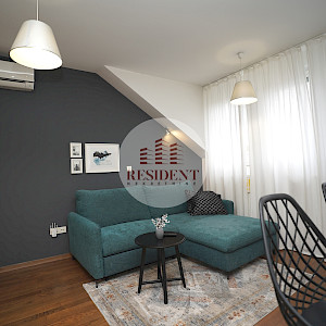 RENT - LJUBLJANICA Modern 2 bedroom apartment 60 m2, 2nd floor, top location, loggia