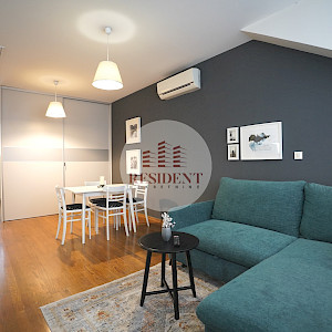 RENT - LJUBLJANICA Modern 2 bedroom apartment 60 m2, 2nd floor, top location, loggia