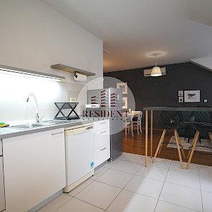 RENT - LJUBLJANICA Modern 2 bedroom apartment 60 m2, 2nd floor, top location, loggia