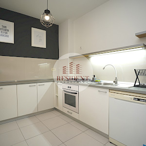 RENT - LJUBLJANICA Modern 2 bedroom apartment 60 m2, 2nd floor, top location, loggia