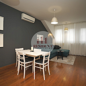 RENT - LJUBLJANICA Modern 2 bedroom apartment 60 m2, 2nd floor, top location, loggia