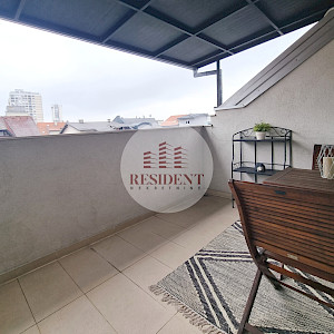 RENT - LJUBLJANICA Modern 2 bedroom apartment 60 m2, 2nd floor, top location, loggia