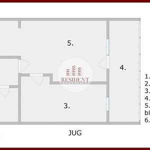 RUDEŠ Cozy 2-bedroom apartment 55 m2, 7th floor, top location, loggia, parking, NO COMMISSION