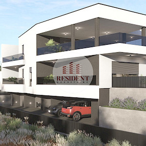 GRAČANI Modern 3-bedroom apartment 102 m2, new building, balcony, garden, 2xGPM, storage room, NO COMMISSION