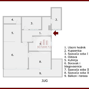 FOR RENT - VRAPČE Spacious 4-bedroom apartment 135 m2, 1st floor, balcony, parking