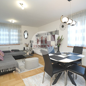 RENT - ŠPANSKO Cozy 2-bedroom apartment 46 m2 + GPM, 3rd floor, top location, loggia