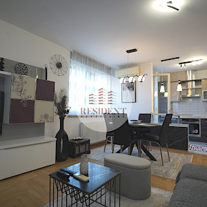 RENT - ŠPANSKO Cozy 2-bedroom apartment 46 m2 + GPM, 3rd floor, top location, loggia