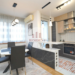 RENT - ŠPANSKO Cozy 2-bedroom apartment 46 m2 + GPM, 3rd floor, top location, loggia