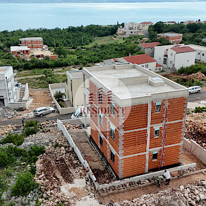 MASLENICA Exclusive 3-bedroom apartment 75 m2 + parking, sea view, new building, NO COMMISSION