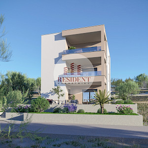 MASLENICA Exclusive 3-bedroom apartment 75 m2 + parking, sea view, new building, NO COMMISSION