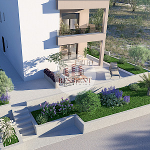 MASLENICA Exclusive 3-bedroom apartment 75 m2 + parking, sea view, new building, NO COMMISSION