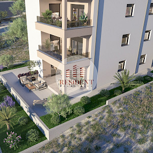 MASLENICA Exclusive 3-bedroom apartment 75 m2 + parking, sea view, new building, NO COMMISSION