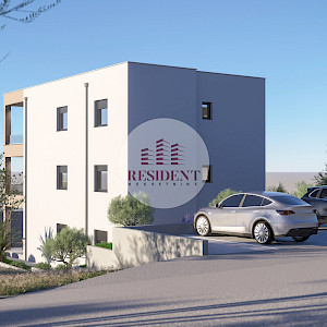 MASLENICA Exclusive 3-bedroom apartment 75 m2 + parking, sea view, new building, NO COMMISSION