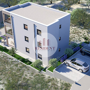 MASLENICA Exclusive 3-bedroom apartment 75 m2 + parking, sea view, new building, NO COMMISSION