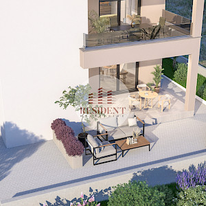MASLENICA Exclusive 3-bedroom apartment 75 m2 + parking, sea view, new building, NO COMMISSION
