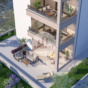 MASLENICA Exclusive 3-bedroom apartment 75 m2 + parking, sea view, new building, NO COMMISSION