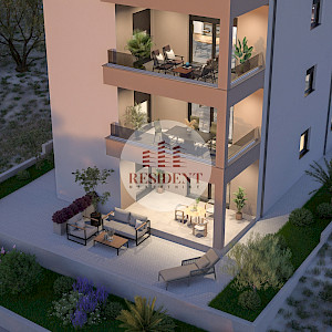 MASLENICA Exclusive 3-bedroom apartment 75 m2 + parking, sea view, new building, NO COMMISSION