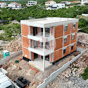 MASLENICA Exclusive 3-bedroom apartment 75 m2 + parking, beautiful sea view, new building, NO COMMISSION