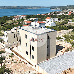 MASLENICA Ekskluzivan 3soban apartman 75 m2 + parking, predivan pogled na more, novogradnja, BEZ PROVIZIJE