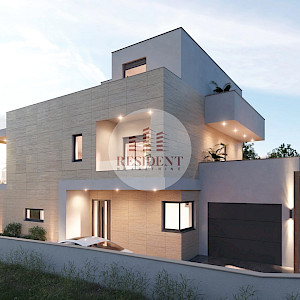 ŠIBENIK, Rogoznica – Luxury villa under construction, sea view