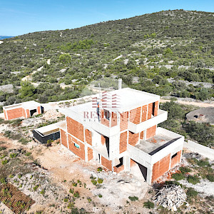 ŠIBENIK, Rogoznica – Luxury villa under construction, sea view
