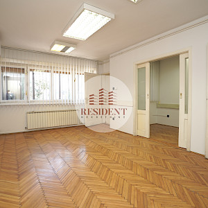 TREŠNJEVKA 3-room apartment / office 62 m2, 1st floor, top location, loggia, storage room, NO COMMISSION