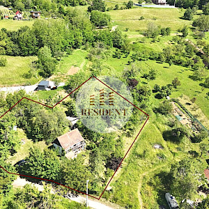 BORČEC Građevinsko zemljište 1200 m2 + 800 m2 zeleno, pogled na Zagreb