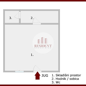 ŠPANSKO 2 business space / premises 102 m2, excellent location, NO COMMISSION