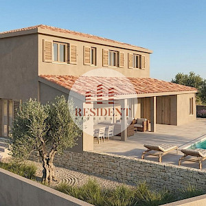 SVETVINČENAT building land of 700 m2 in a quiet location + building permit, NO COMMISSION