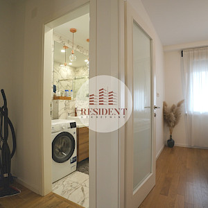 RENT - GAJEVO Modern 2-room apartment (39 m²) + parking + terrace and garden, ground floor, quiet setting, new build.