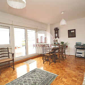 JORDANOVAC - DOBRI DOL: Pleasant 2-room apartment, 55 m² + 110 m² terrace, 3rd floor, prime location, NO COMMISSION